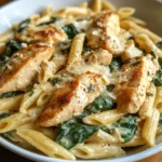 Chicken Spinach Penne