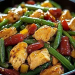 Chicken and Green Bean Stir-Fry: Quick and Delicious Dinner!