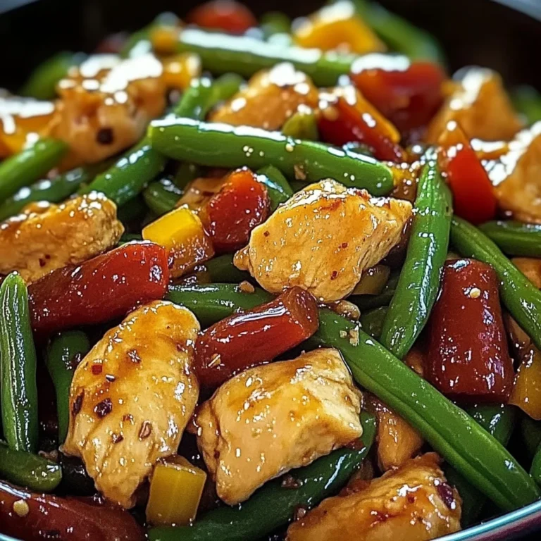 Chicken and Green Bean Stir-Fry: Quick and Delicious Dinner!
