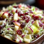 Cranberry Apple Coleslaw: A Delicious & Healthy Recipe