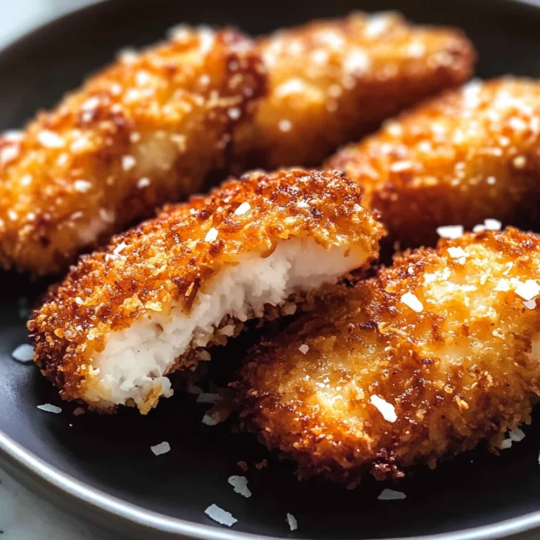 Crispy Coconut Chicken Tenders