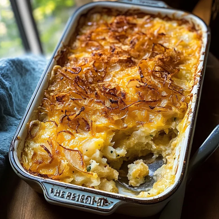 French Onion Funeral Potatoes