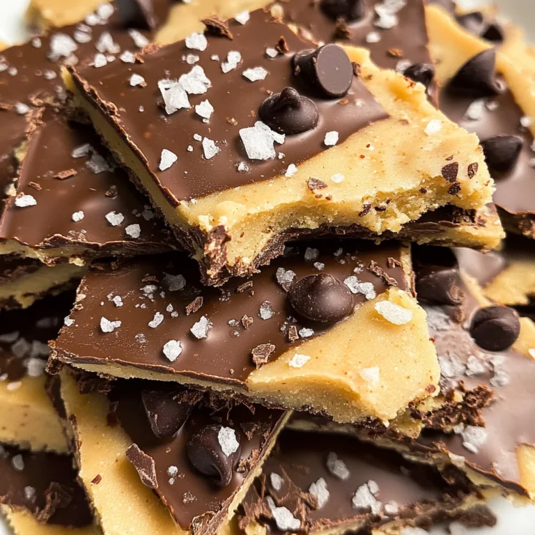 Healthy Cookie Dough Bark