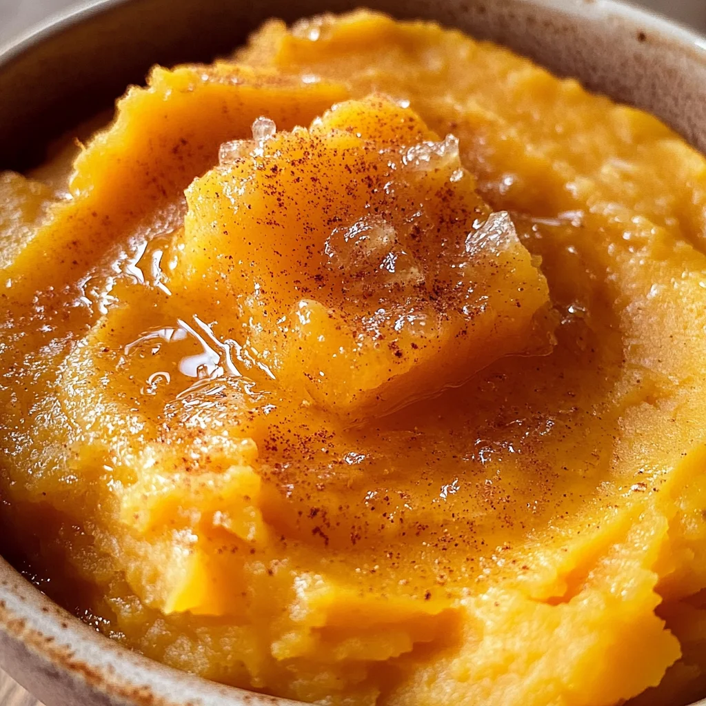 Honey Butter Mashed Sweet Potatoes