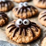 Peanut Butter Spider Cookies