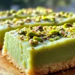 Pistachio Pudding Sugar Cookie Bars