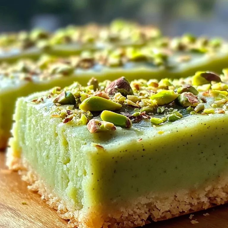 Pistachio Pudding Sugar Cookie Bars
