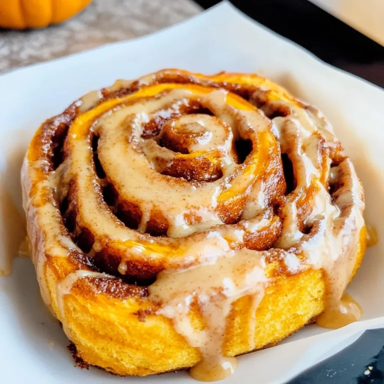 Pumpkin Cinnamon Rolls