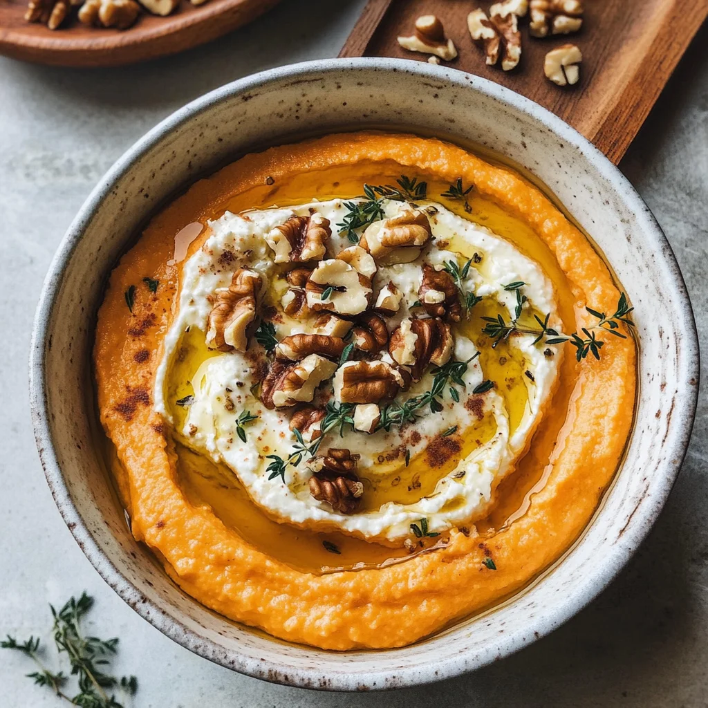 Pumpkin Whipped Feta Dip