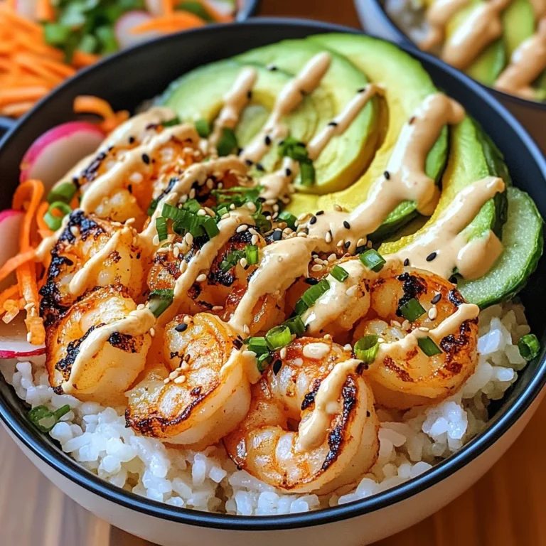 Shrimp Rice Bowls with Spicy Mayo
