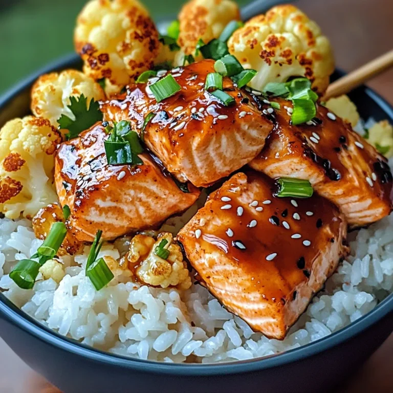 Sriracha Honey Salmon Bowls