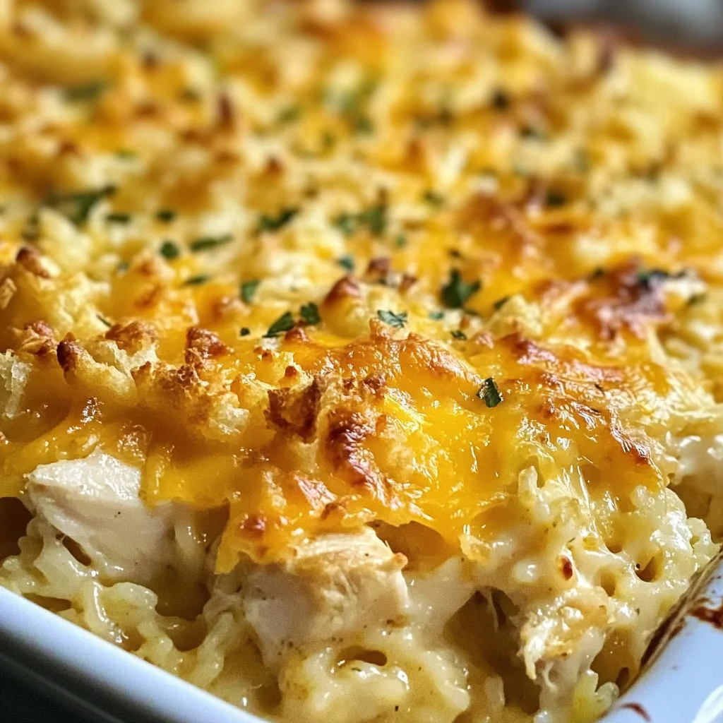 4 Million Dollar Chicken Rice-A-Roni Casserole