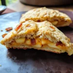 Air Fryer Apple Cheddar Bacon Scones
