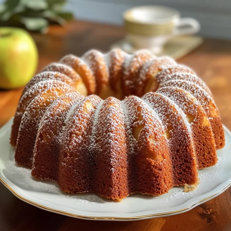 Apple Cider Bundt Cake