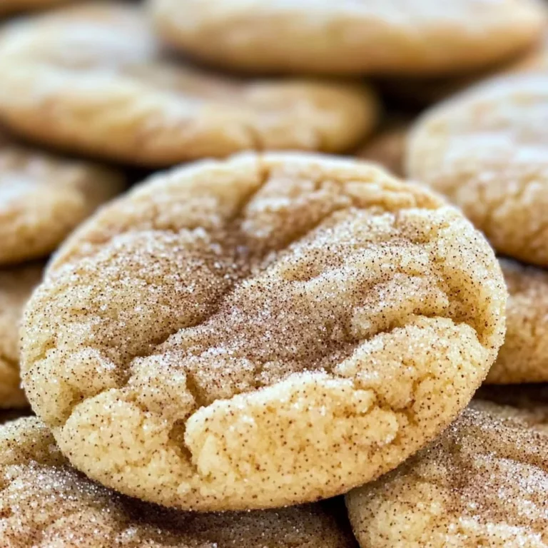 Apple Cider Snickerdoodle Cookies