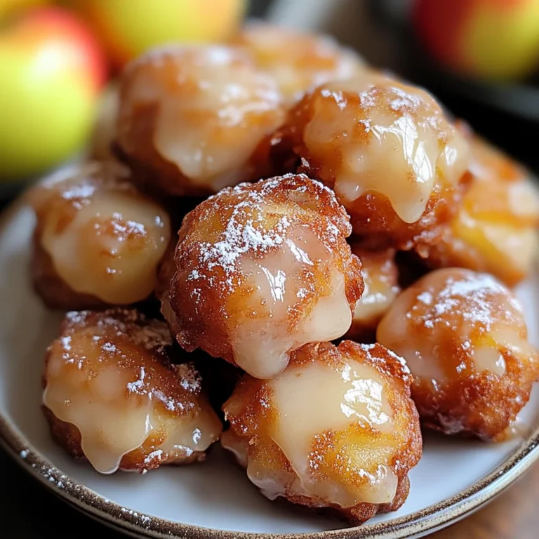 Apple Fritter Bites