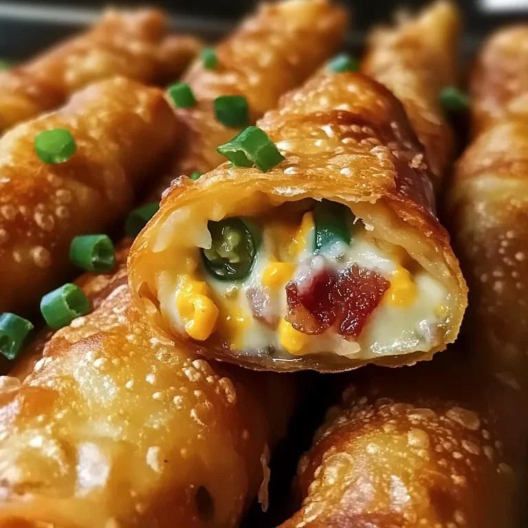 Bacon Jalapeño Eggrolls