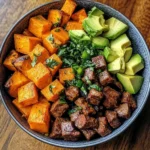 Beef and Sweet Potato Power Bowl