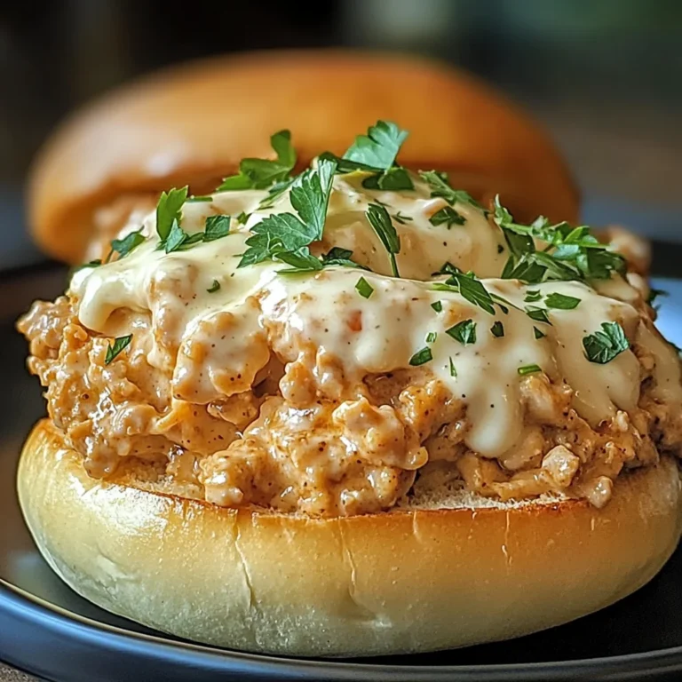 Chicken Alfredo Sloppy Joes: A Delicious Twist on a Classic Favorite