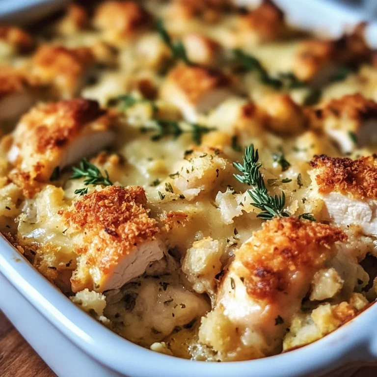 Chicken & Stuffing Bake Recipe