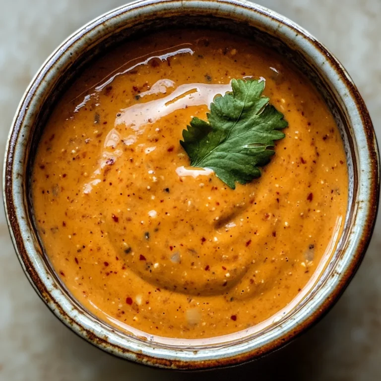 Chipotle Sauce with Garlic and Sour Cream