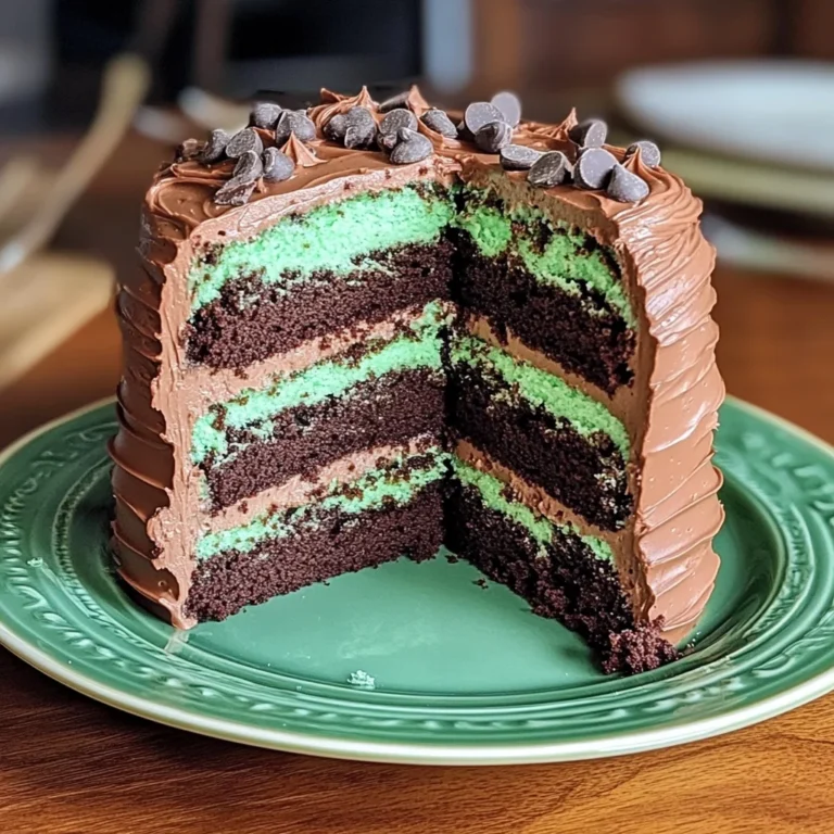 Chocolate Mint Cake