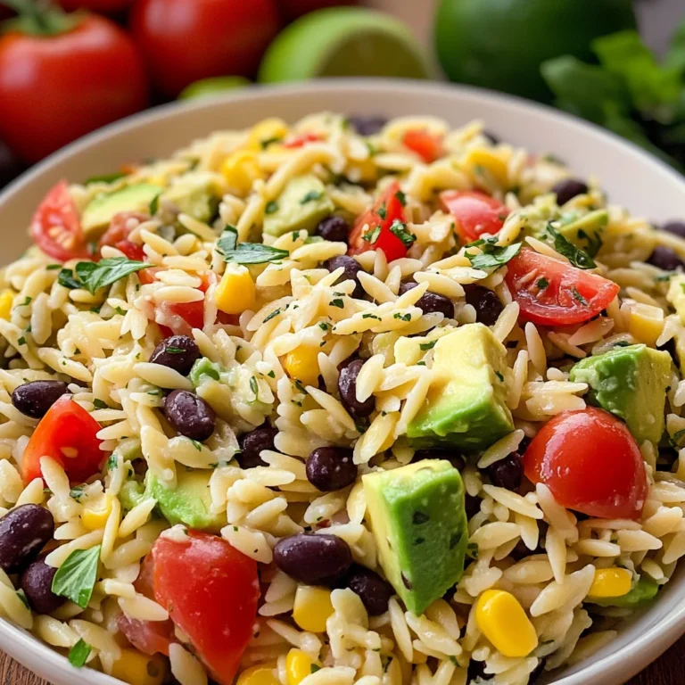 Cowboy Orzo Salad