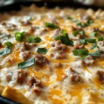 Creamy Hot Ranch Sausage Dip