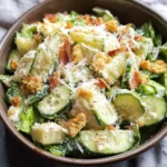 Cucumber Caesar Salad