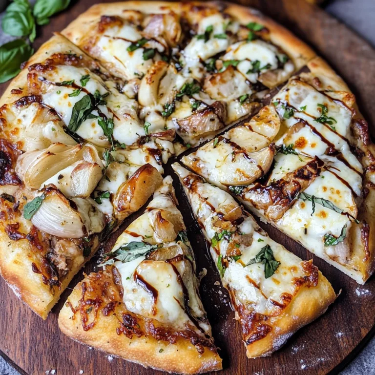 Epic Roasted Garlic Pizza
