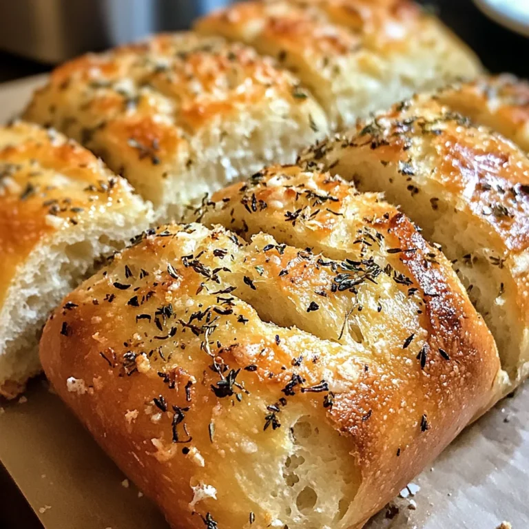 Garlic Parmesan Herb Bread