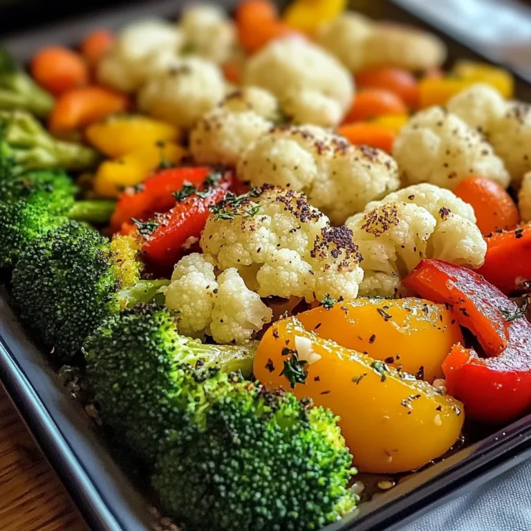 Garlic Roasted Vegetables