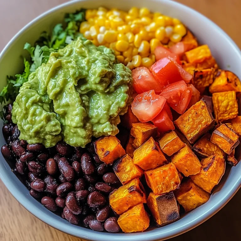 Healthy Sweet Potato Burrito Bowl