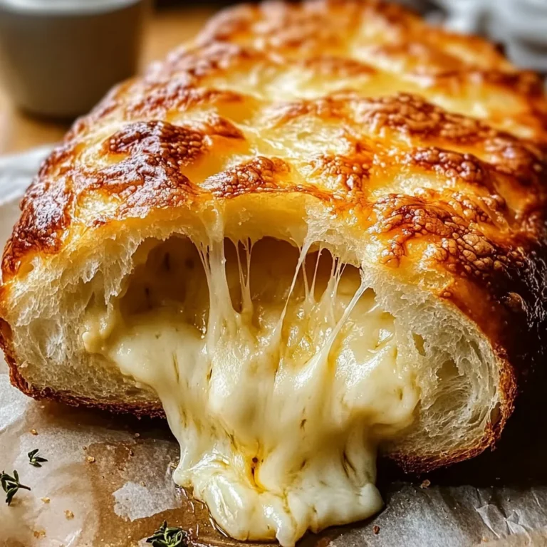 Irresistible Homemade Cheese Bread That’s Soft and Cheesy