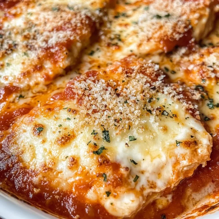 Keto Chicken Parmesan Casserole
