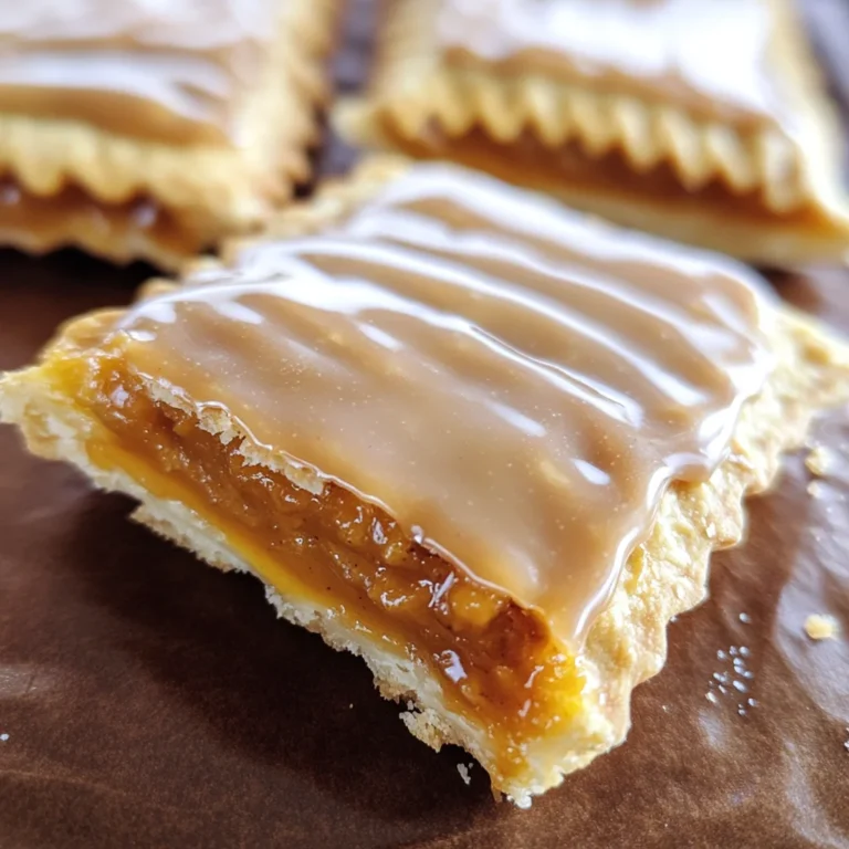 Maple-Glazed Pumpkin Poptarts