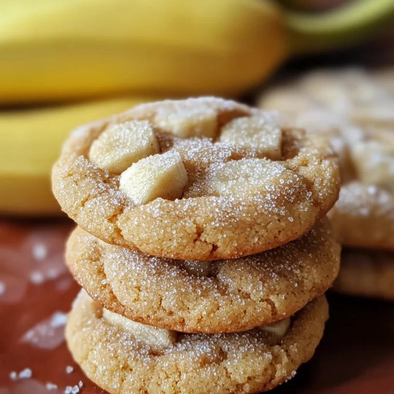 Peanut Butter Banana Cookies