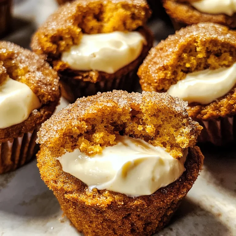 Pumpkin Muffins with Maple Cream Cheese Filling