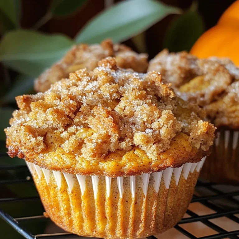 Pumpkin Streusel Muffins