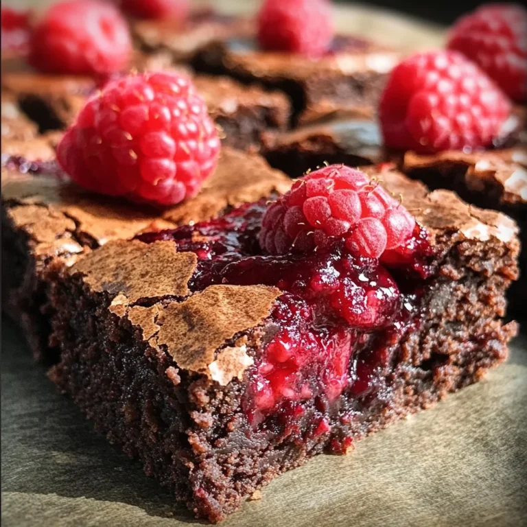 Raspberry Brownies