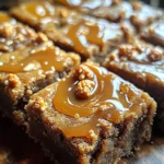 Salted Caramel Pretzel Blondies – The Perfect Sweet & Salty Treat!