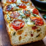 Savory Caprese Bread : A Fresh Italian Bread