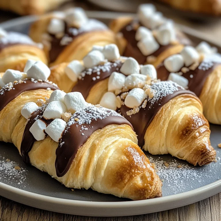S'mores Crescent Rolls