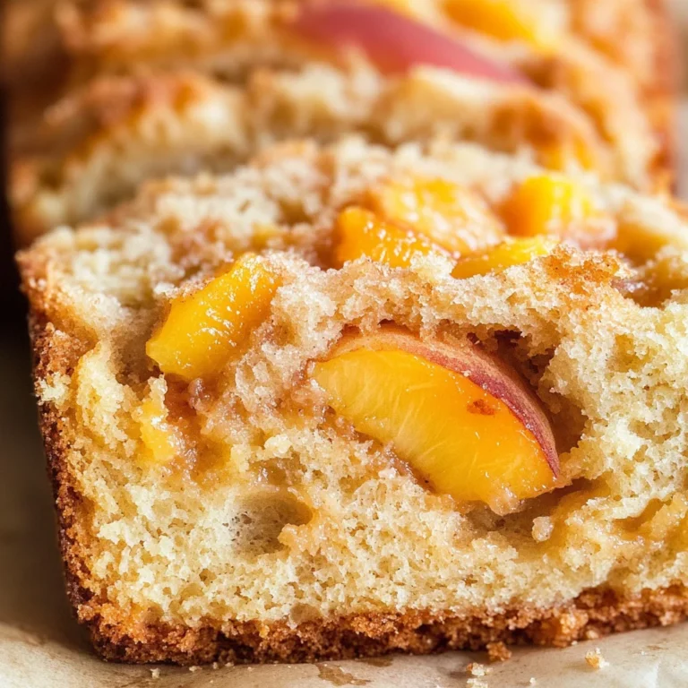 Southern Peach Bread