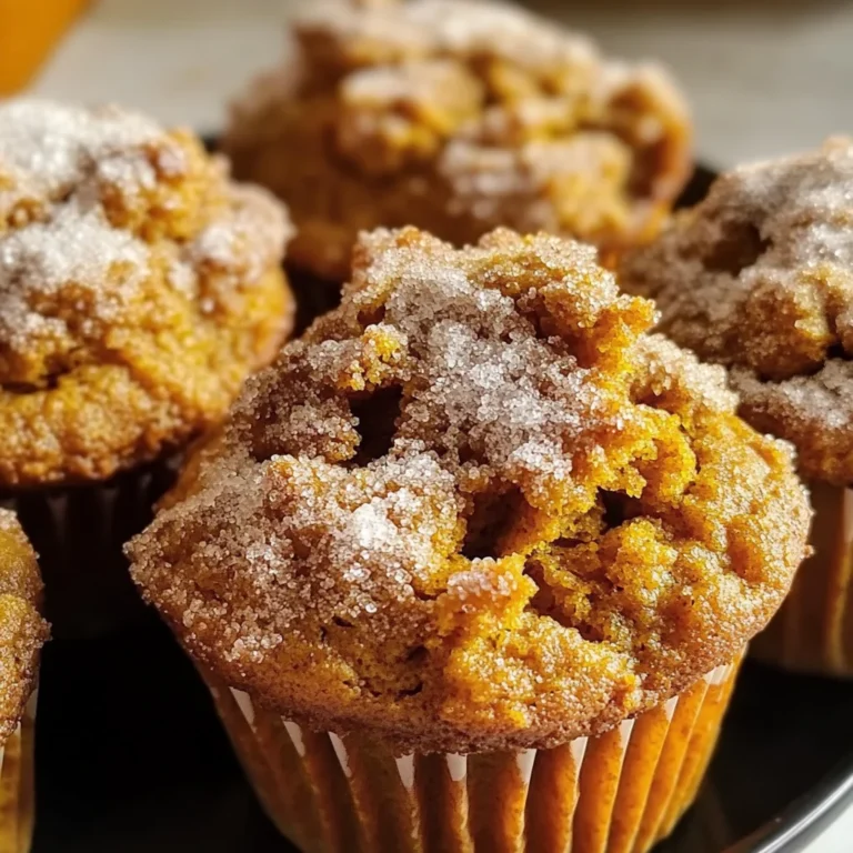 Spiced Baked Pumpkin Muffins