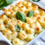 Tasty Baked Gnocchi Mac and Cheese