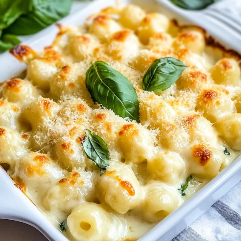Tasty Baked Gnocchi Mac and Cheese