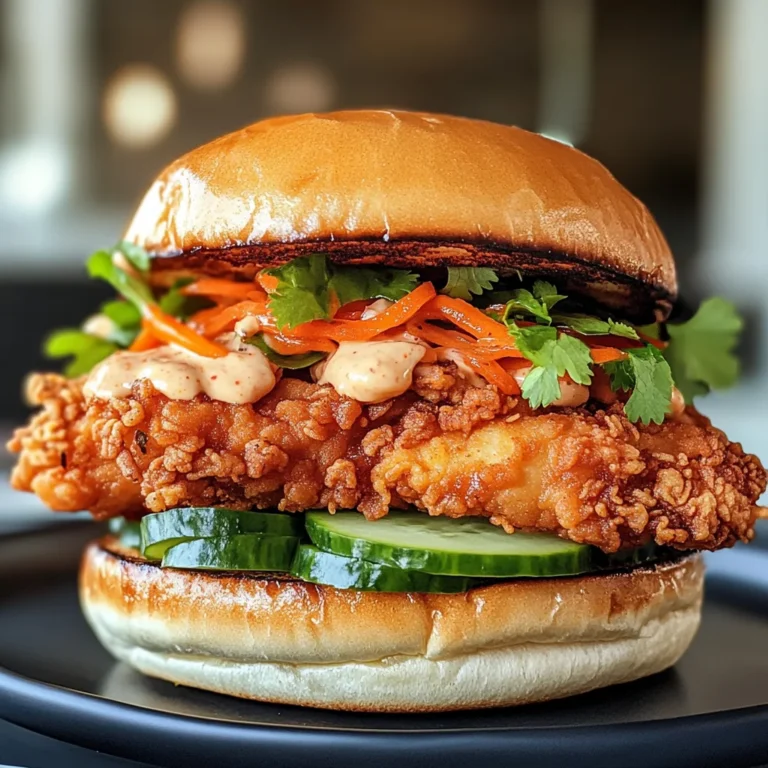 Thai Fried Chicken Sandwich