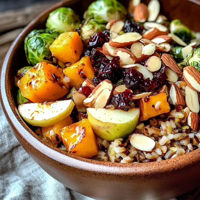 Wild Rice Harvest Bowls with Fig Balsamic Vinaigrette
