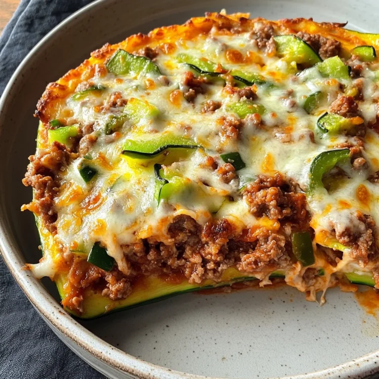 Zucchini Pizza Casserole